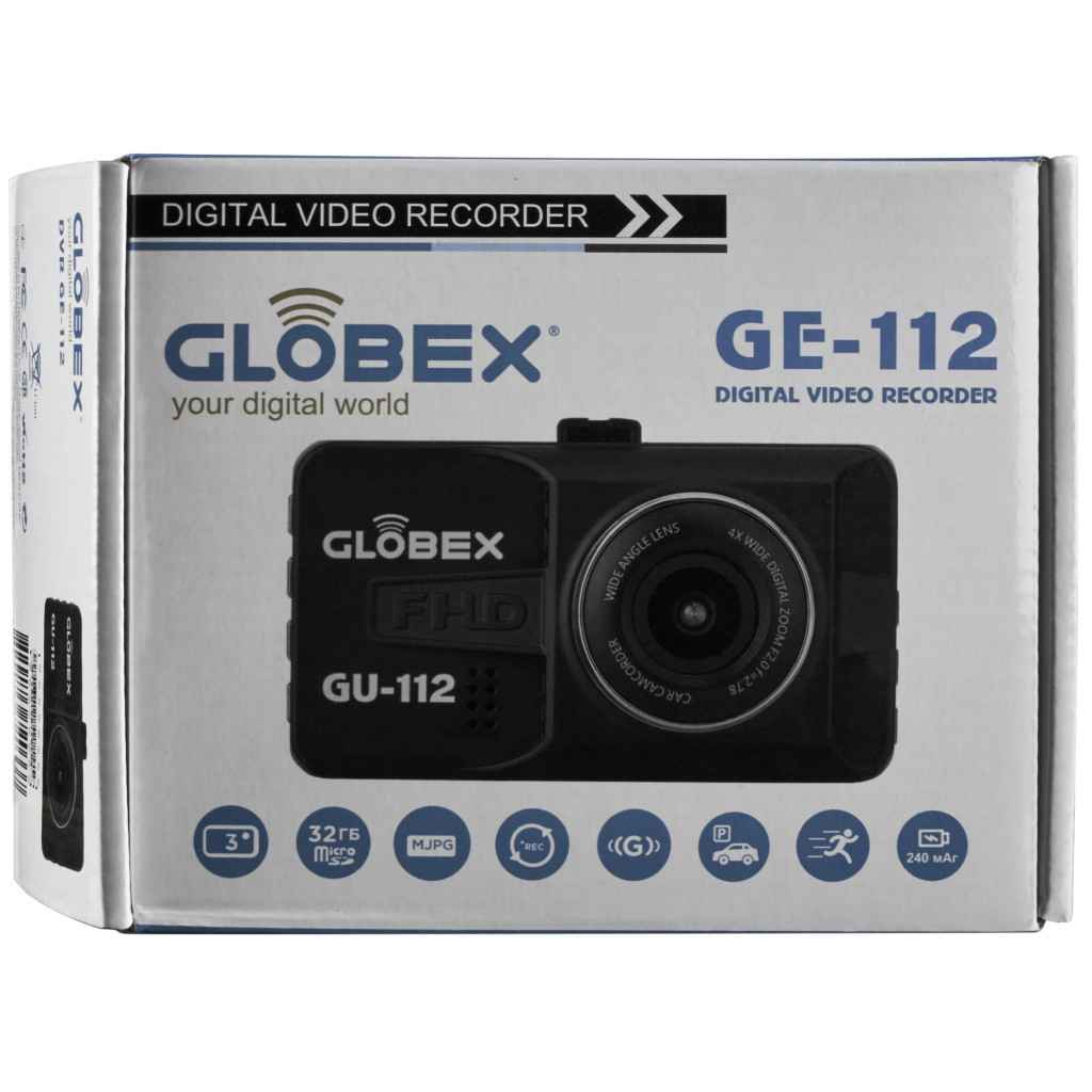 Відеореєстратор Globex GE-112 - фото 8 Відеореєстратор Globex GE-112 - фото 8