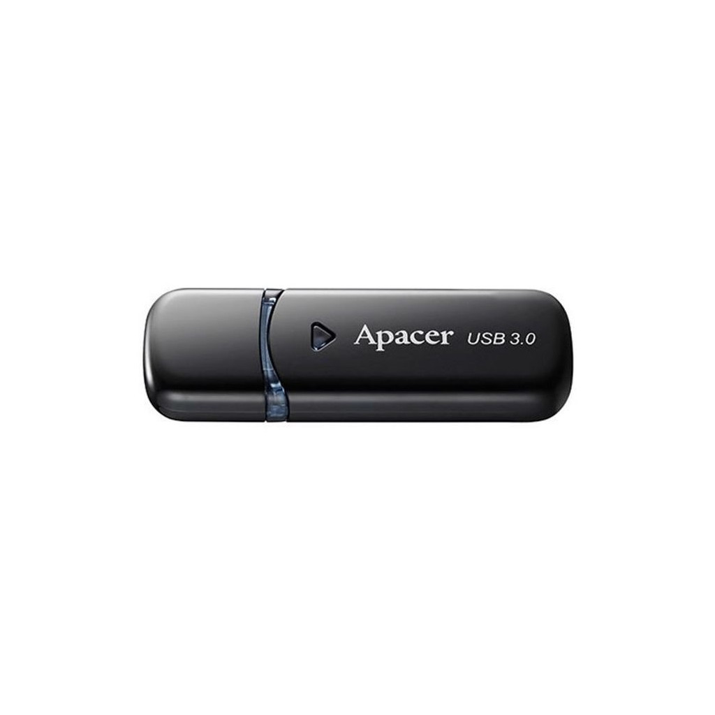 USB флеш накопичувач Apacer 32GB AH355 Black USB 3.0 (AP32GAH355B-1) - фото 1 USB флеш накопичувач Apacer 32GB AH355 Black USB 3.0 (AP32GAH355B-1) - фото 1