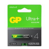 Батарейка Gp AAA LR03 Ultra Plus Alcaline * 4 (24AUP21-SB4 / 4891199203985) - фото 1