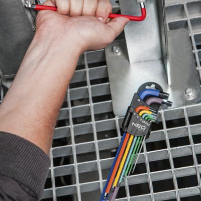 Набір інструментів Neo Tools ключі шестигранні, 1.5-10 мм, набір 9 шт.*1 уп. (09-512) - фото 2 Набір інструментів Neo Tools ключі шестигранні, 1.5-10 мм, набір 9 шт.*1 уп. (09-512) - фото 2