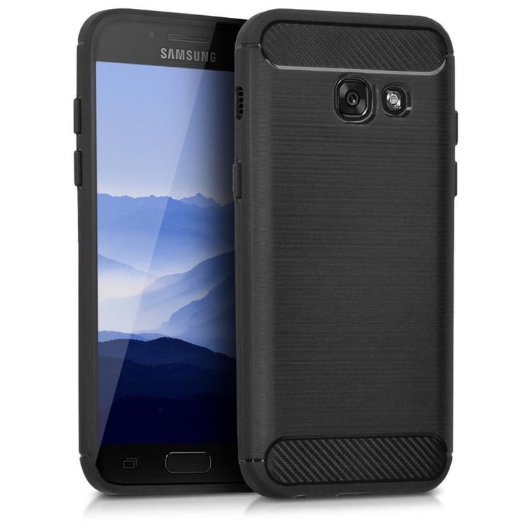 Чохол до мобільного телефона для SAMSUNG Galaxy A3 2017 Carbon Fiber (Black) Laudtec (LT-A32017B) - фото 2
