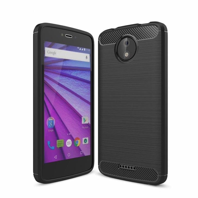 Чохол до мобільного телефона для Motorola Moto Z Carbon Fiber (Black) Laudtec (LT-MMZB) - фото 1