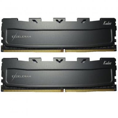 Модуль пам'яті для комп'ютера DDR3L 16GB (2x8GB) 1600 MHz Black Kudos eXceleram (EKBLACK3161611LAD) - фото 1