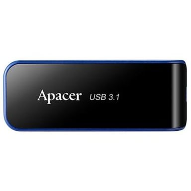 USB флеш накопичувач Apacer 32GB AH356 Black USB 3.0 (AP32GAH356B-1) - фото 1
