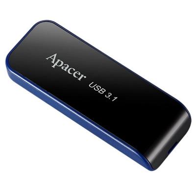 USB флеш накопичувач Apacer 32GB AH356 Black USB 3.0 (AP32GAH356B-1) - фото 2