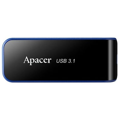 USB флеш накопичувач Apacer 64GB AH356 Black USB 3.0 (AP64GAH356B-1) - фото 1