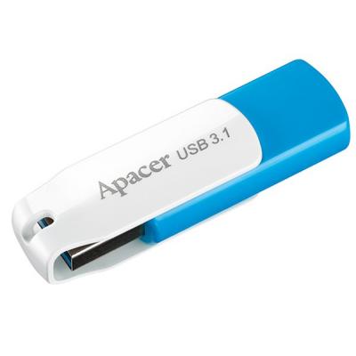 USB флеш накопичувач Apacer 32GB AH357 Blue USB 3.1 (AP32GAH357U-1) - фото 2
