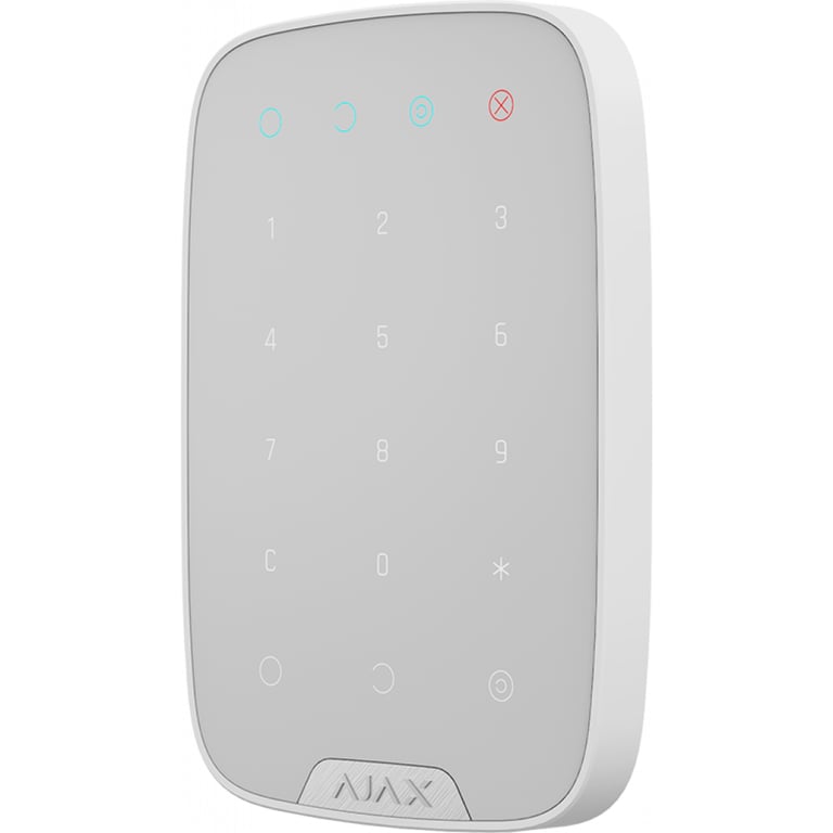 Клавіатура до охоронної системи Ajax KeyPad white - фото 2