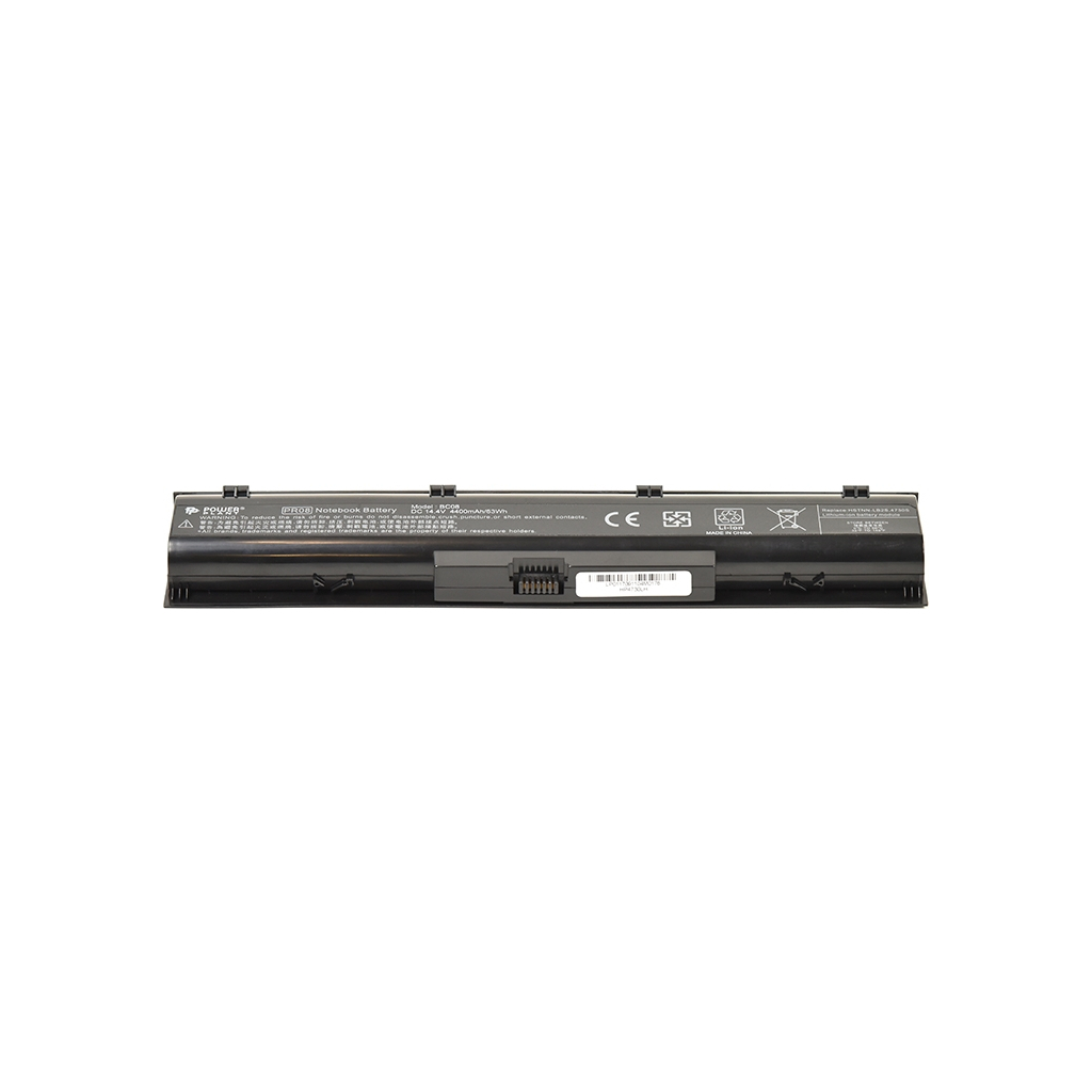 Акумулятор до ноутбука HP ProBook 4730s (HP4730LH, HSTNN-IB2S) 14.4V 4400mAh PowerPlant (NB460663) - фото 1