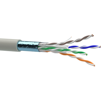 Кабель мережевий OK-Net FTP cat.6 305м (F/UTP-cat.6) (КПВЭ-ВП (250) 4*2*0,54) - фото 1 Кабель мережевий OK-Net FTP cat.6 305м (F/UTP-cat.6) (КПВЭ-ВП (250) 4*2*0,54) - фото 1