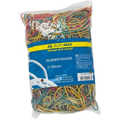 Резинки для грошей Buromax JOBMAX assorted colors, 200г (BM.5503) - головне фото