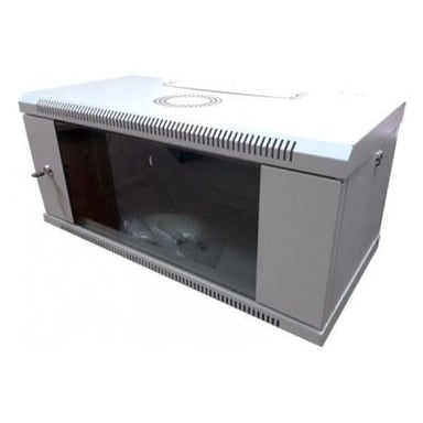 Шафа настінна Hypernet 4U 19" 600x300 (WMNC-30-4U-FLAT) - фото 1
