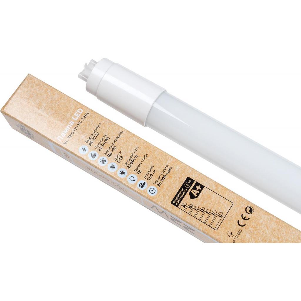 Лампочка Vinga VL-T8G13-15-226L - фото 3 Лампочка Vinga VL-T8G13-15-226L - фото 3