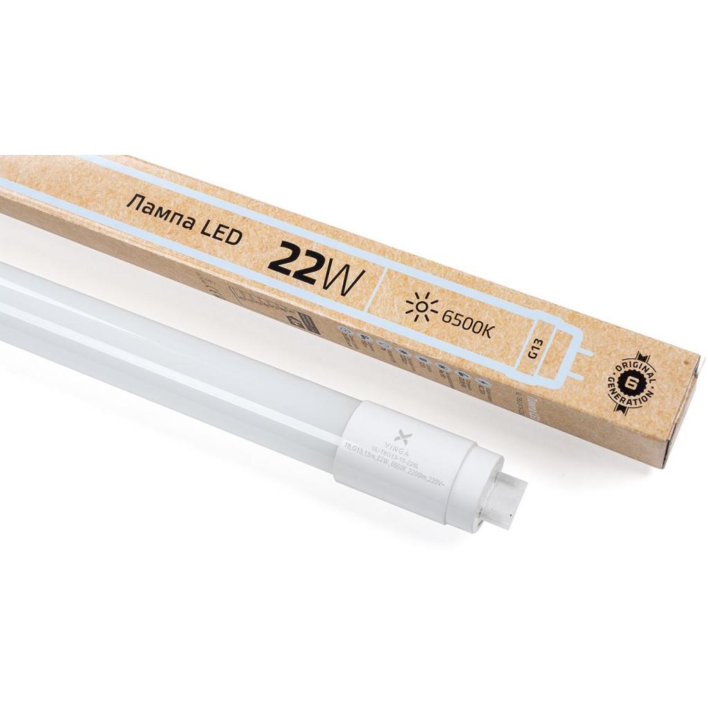 Лампочка Vinga VL-T8G13-15-226L - фото 4 Лампочка Vinga VL-T8G13-15-226L - фото 4