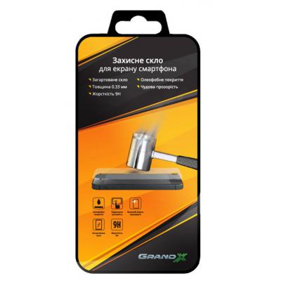 Скло захисне Grand-X для Motorola Moto G4 (XT1622) Full Screen Black (GXMXT1622FCB) - фото 1