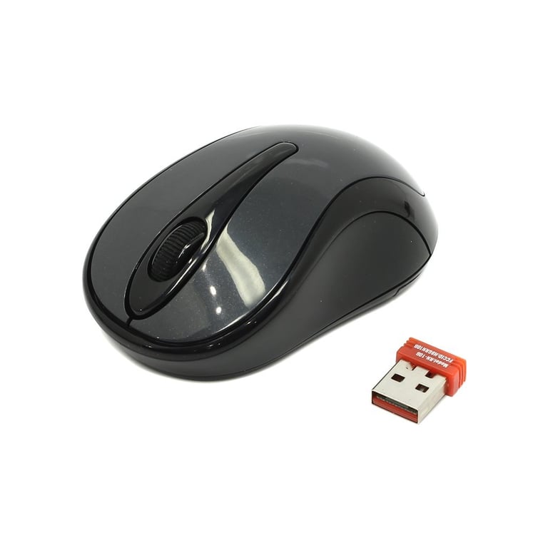 Мишка A4Tech G3-280N Glossy grey - фото 1