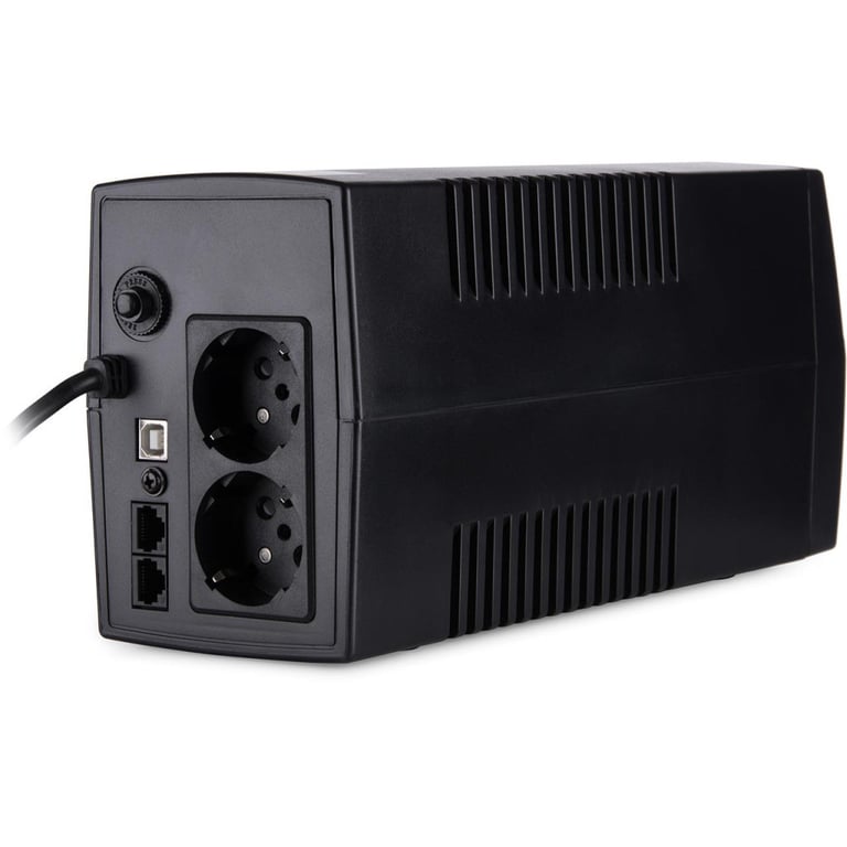 Пристрій безперебійного живлення Vinga LED 600VA plastic case with USB (VPE-600PU) - фото 5