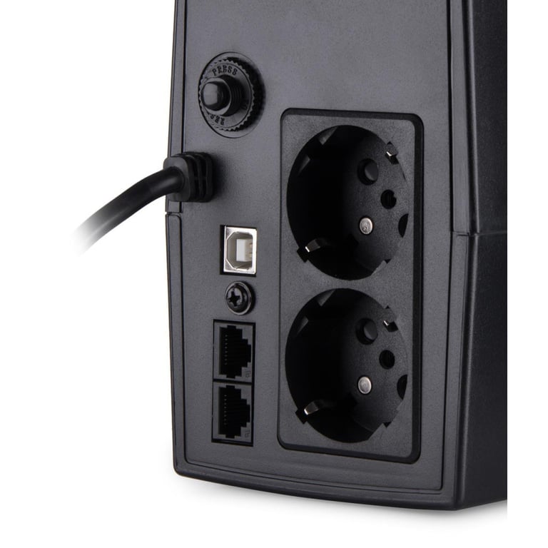 Пристрій безперебійного живлення Vinga LED 600VA plastic case with USB (VPE-600PU) - фото 9