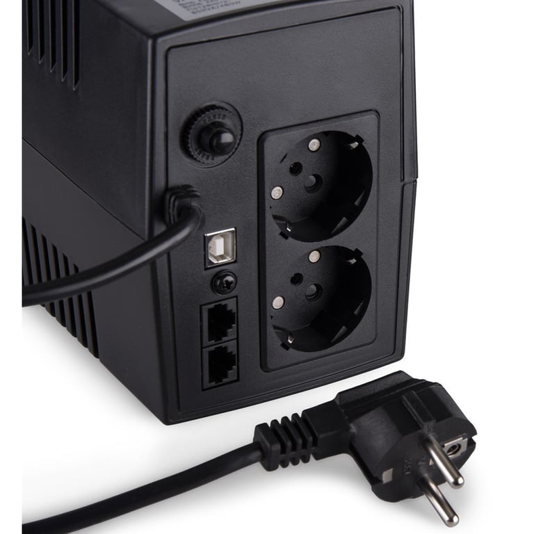 Пристрій безперебійного живлення Vinga LCD 800VA plastic case with USB (VPC-800PU) - фото 11