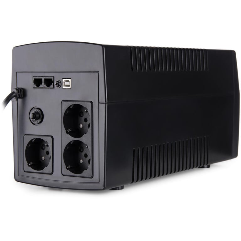 Пристрій безперебійного живлення Vinga LED 1200VA plastic case with USB (VPE-1200PU) - фото 5