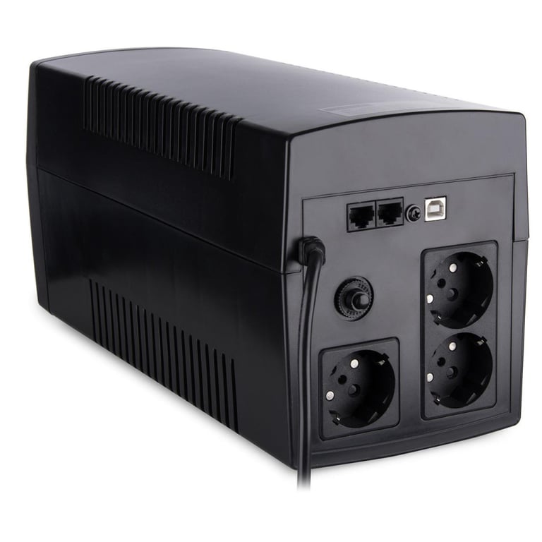 Пристрій безперебійного живлення Vinga LED 1200VA plastic case with USB (VPE-1200PU) - фото 6