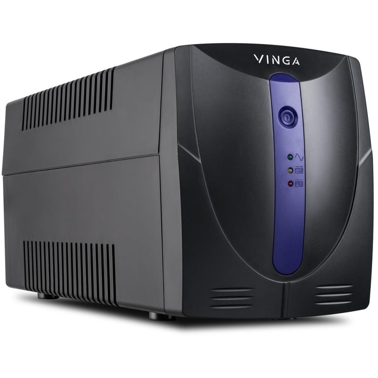 Пристрій безперебійного живлення Vinga LED 1200VA plastic case with USB (VPE-1200PU) - фото 7
