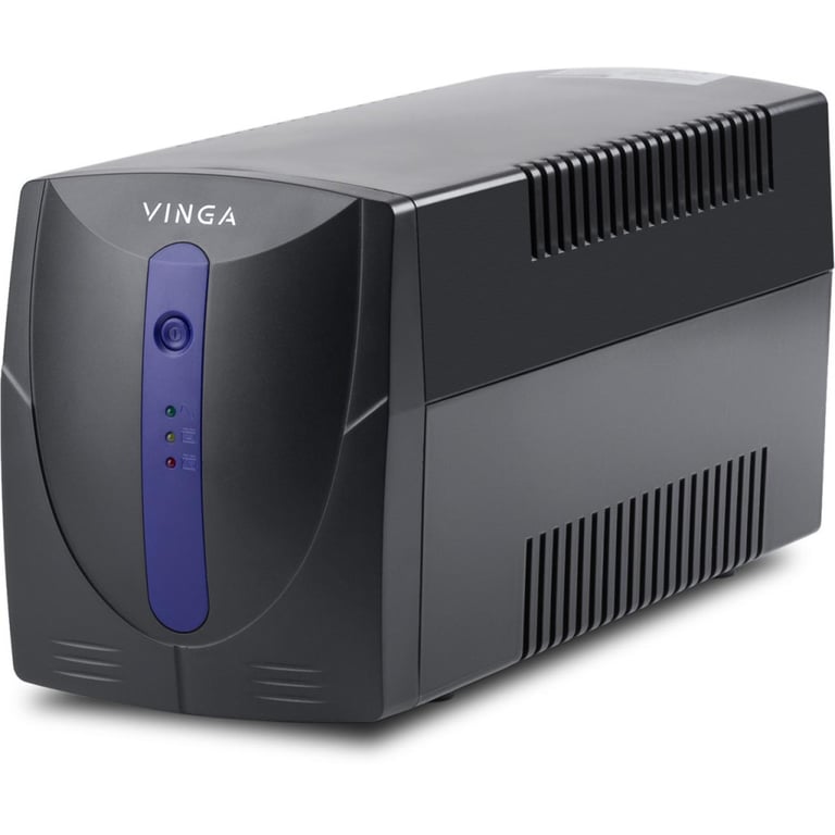 Пристрій безперебійного живлення Vinga LED 1200VA plastic case with USB (VPE-1200PU) - фото 8