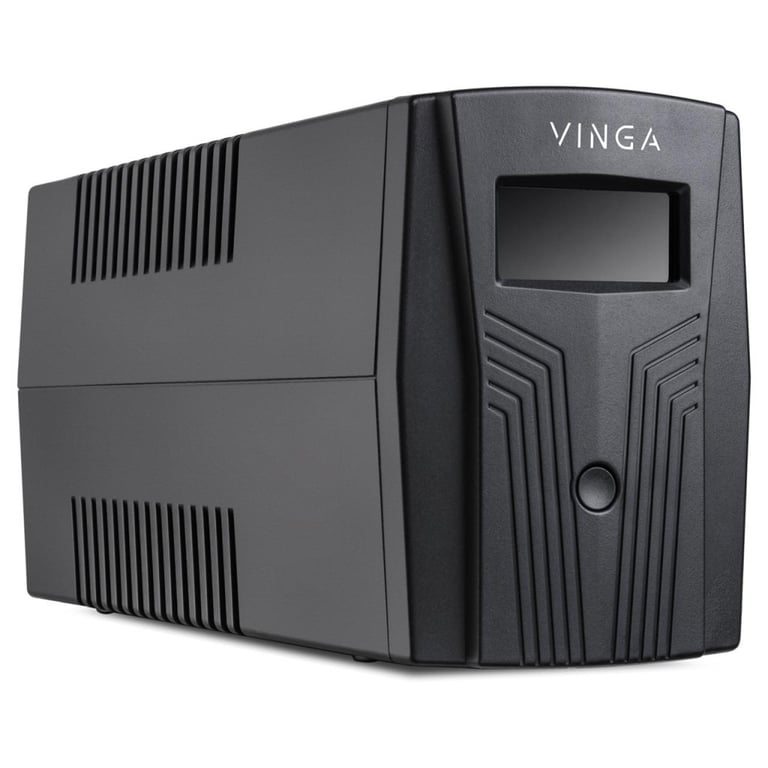 Пристрій безперебійного живлення Vinga LCD 1200VA plastic case with USB (VPC-1200PU) - фото 6