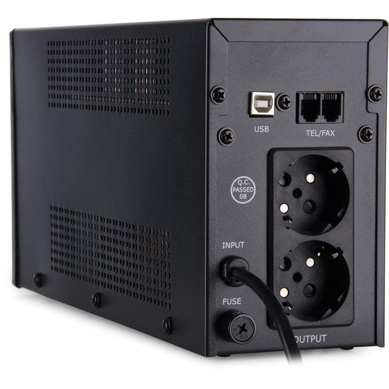 Пристрій безперебійного живлення Vinga LED 600VA metal case with USB (VPE-600MU) - фото 6