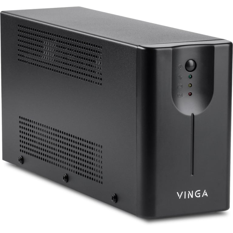 Пристрій безперебійного живлення Vinga LED 800VA metal case with USB (VPE-800MU) - фото 2
