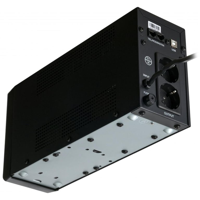 Пристрій безперебійного живлення Vinga LCD 600VA metal case with USB (VPC-600MU) - фото 8