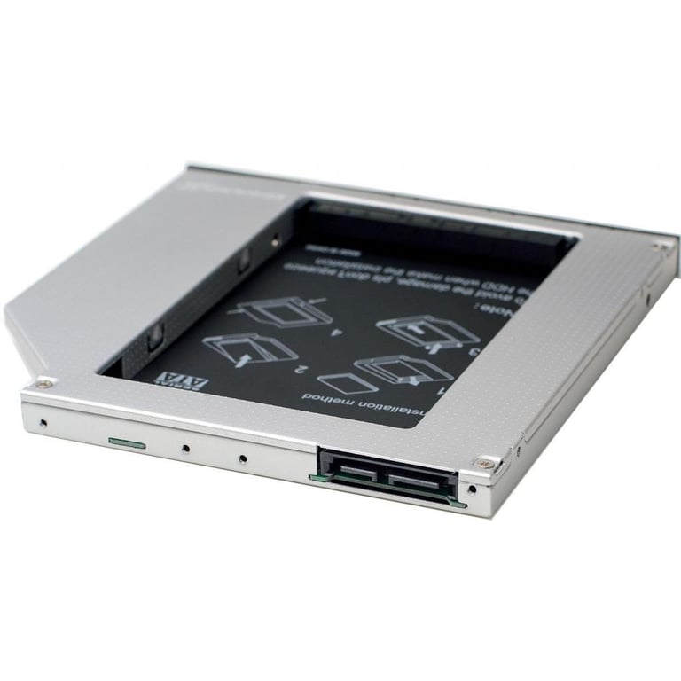 Фрейм-перехідник Grand-X HDD 2.5'' to notebook 9.5 mm ODD SATA/mSATA (HDC-24N) - фото 2