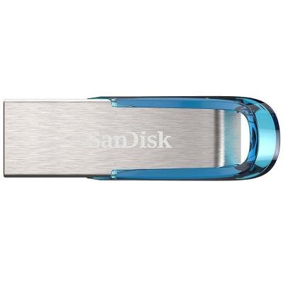 USB флеш накопичувач SanDisk 128GB Ultra Flair Blue USB 3.0 (SDCZ73-128G-G46B) - фото 1