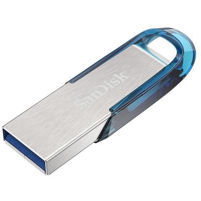 USB флеш накопичувач SanDisk 128GB Ultra Flair Blue USB 3.0 (SDCZ73-128G-G46B) - фото 2
