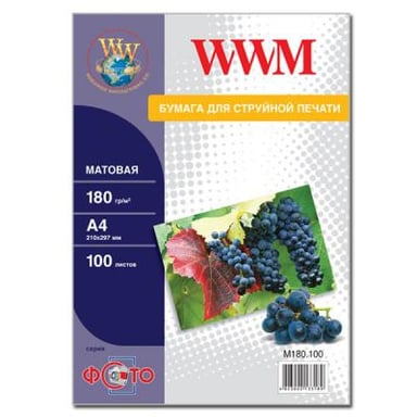 Фотопапір WWM A4 (M180.100) - фото 1