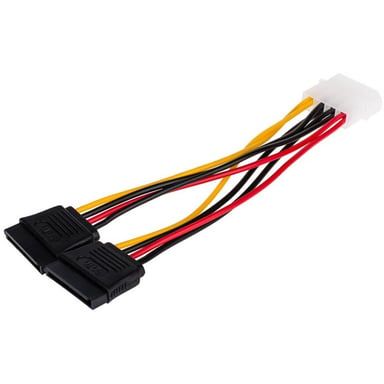 Кабель живлення SATA power 2x 0.2m Atcom (16148) - фото 1