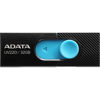 USB флеш накопичувач ADATA 32GB UV320 Black/Blue USB 3.1 (AUV320-32G-RBKBL) - фото 1 USB флеш накопичувач ADATA 32GB UV320 Black/Blue USB 3.1 (AUV320-32G-RBKBL) - фото 1