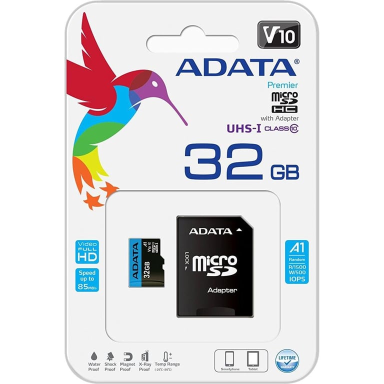Карта пам'яті ADATA 32GB microSD class 10 UHS-I A1 Premier (AUSDH32GUICL10A1-RA1) - фото 5