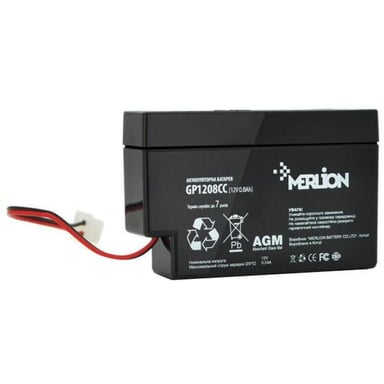 Батарея до ДБЖ Merlion 12V-0.8Ah (GP1208СС) - фото 1