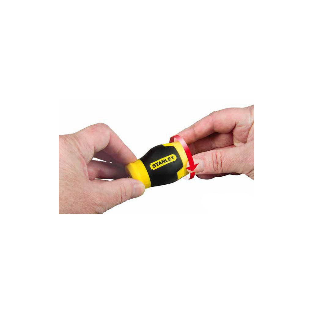 Набір викруток Stanley Multibit Stubby з 6 змінними бітами (0-66-357) - фото 3 Набір викруток Stanley Multibit Stubby з 6 змінними бітами (0-66-357) - фото 3