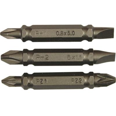 Набір біт Stanley двустор. Ph1-SL5,Ph2-SL6,Pz1-Pz2, 48мм, 3шт. (STA61381) - фото 1