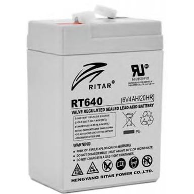 Батарея до ДБЖ Ritar AGM RT645, 6V-4Ah (RT640) - фото 1