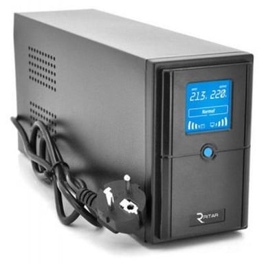 Пристрій безперебійного живлення Ritar E-RTM1000 (600W) ELF-D (E-RTM1000D) - фото 1