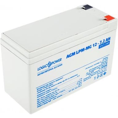 Батарея до ДБЖ LogicPower LPM MG 12В 7.2Ач (6553) - фото 1