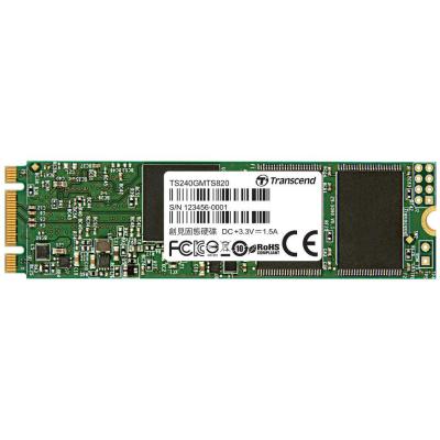 Накопичувач SSD M.2 2280 240GB Transcend (TS240GMTS820S) - фото 1 Накопичувач SSD M.2 2280 240GB Transcend (TS240GMTS820S) - фото 1