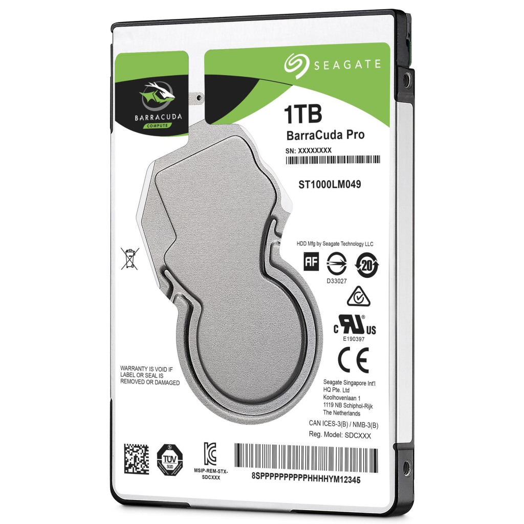 Жорсткий диск для ноутбука 2.5" 1TB Seagate (ST1000LM049) - фото 3 Жорсткий диск для ноутбука 2.5" 1TB Seagate (ST1000LM049) - фото 3