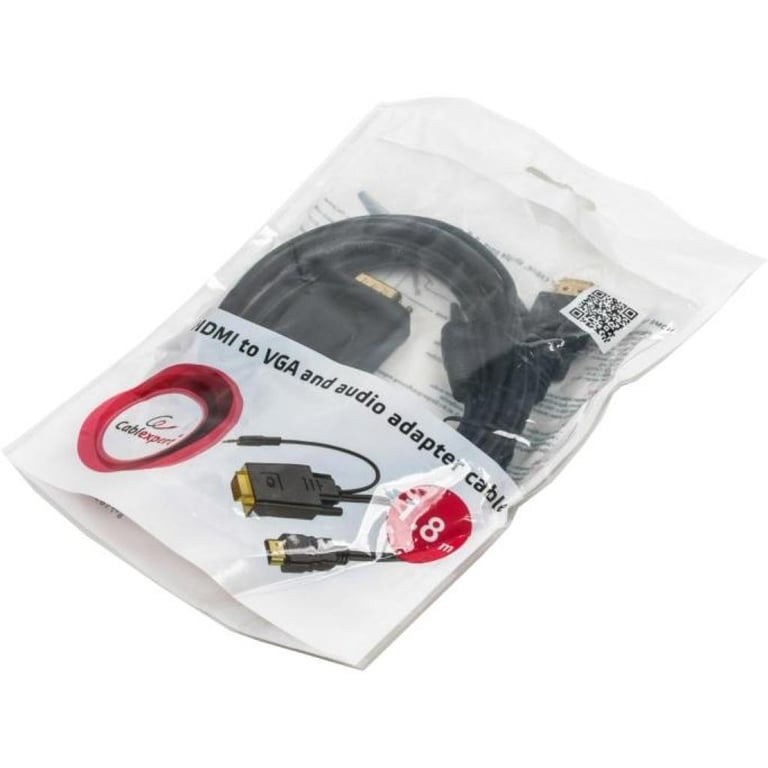 Перехідник HDMI to VGA Cablexpert (A-HDMI-VGA-03-6) - фото 2