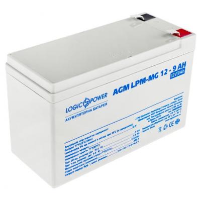 Батарея до ДБЖ LogicPower LPM MG 12В 9Ач (6555) - фото 1
