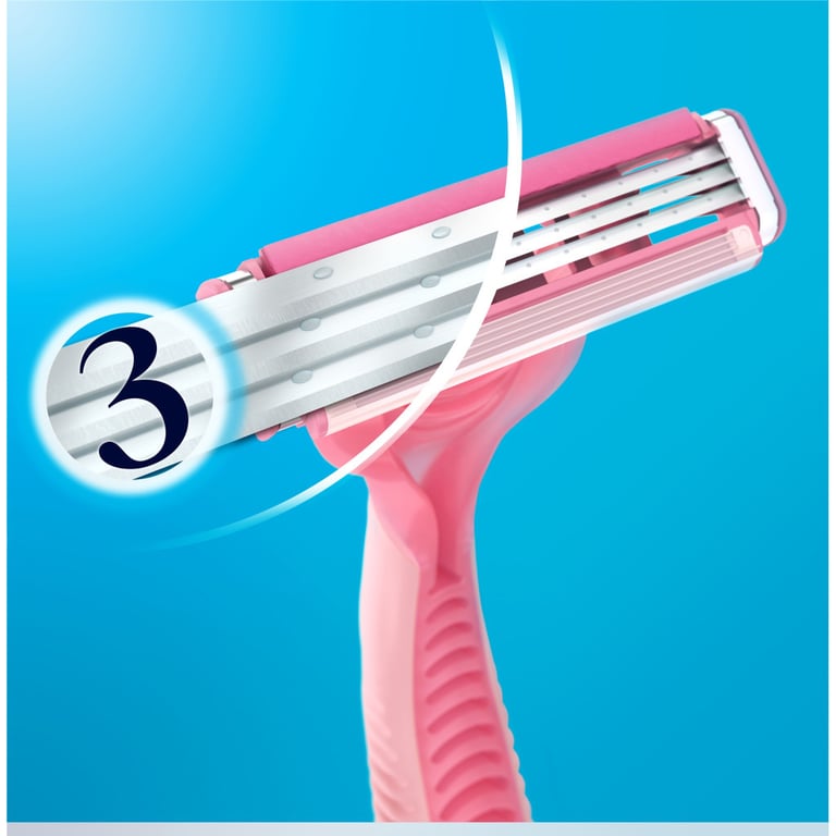 Бритва Gillette Simply Venus 3 4 шт. (7702018465675/8700216143608) - фото 4