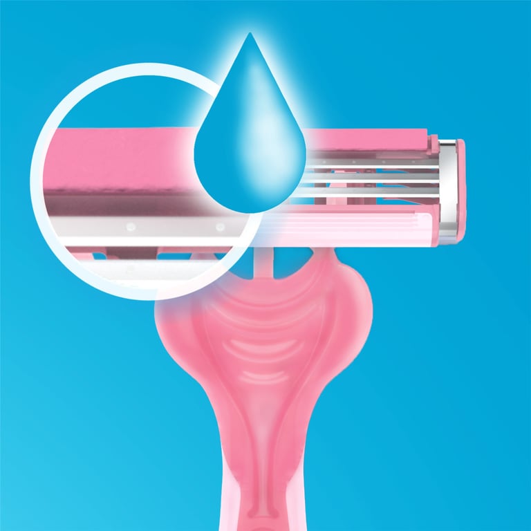 Бритва Gillette Simply Venus 3 4 шт. (7702018465675/8700216143608) - фото 5